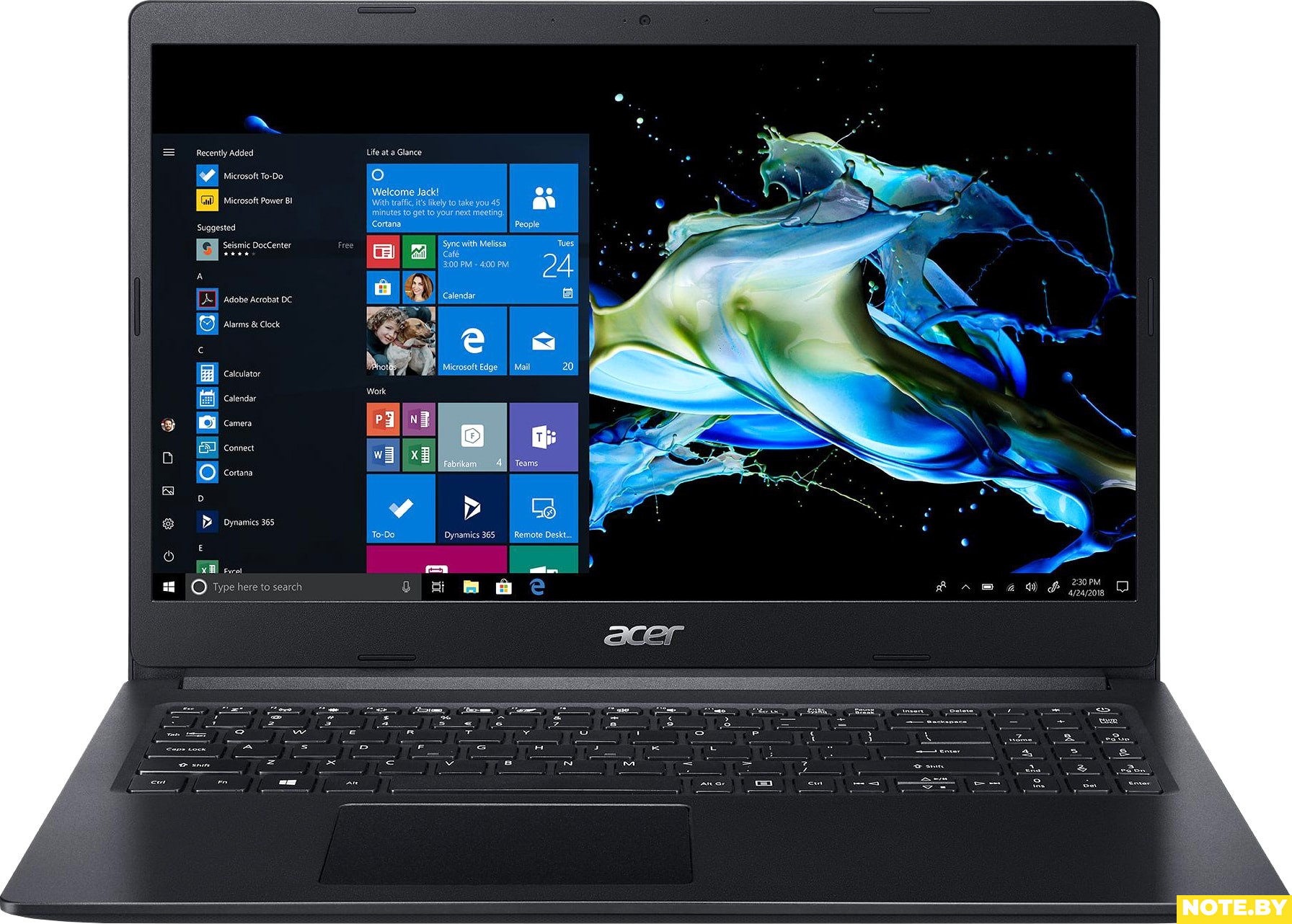 Ноутбук Acer Extensa 15 EX215-21-433Z NX.EFUER.010