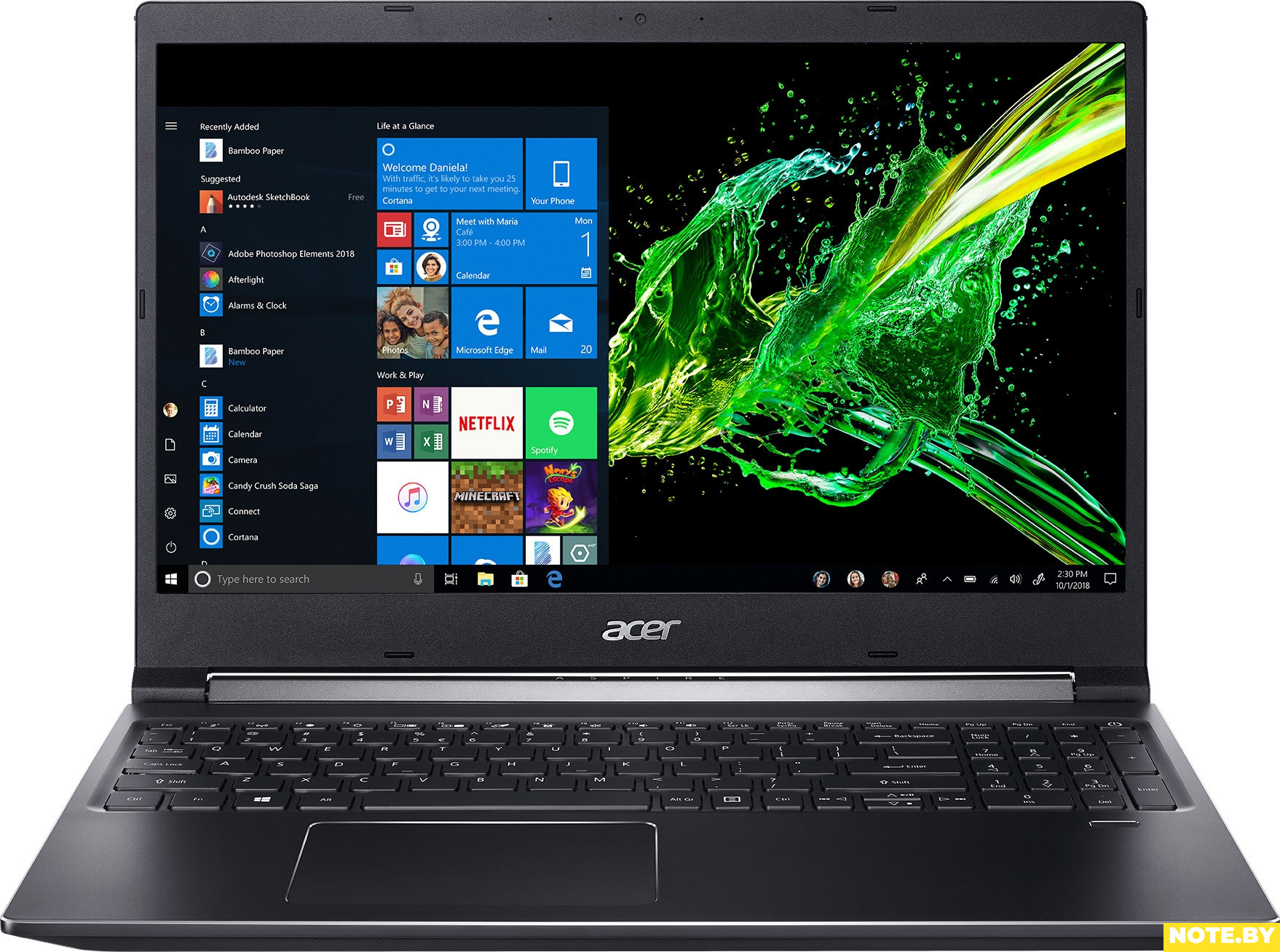 Ноутбук Acer Aspire 7 A715-74G-75RA NH.Q5TEK.001