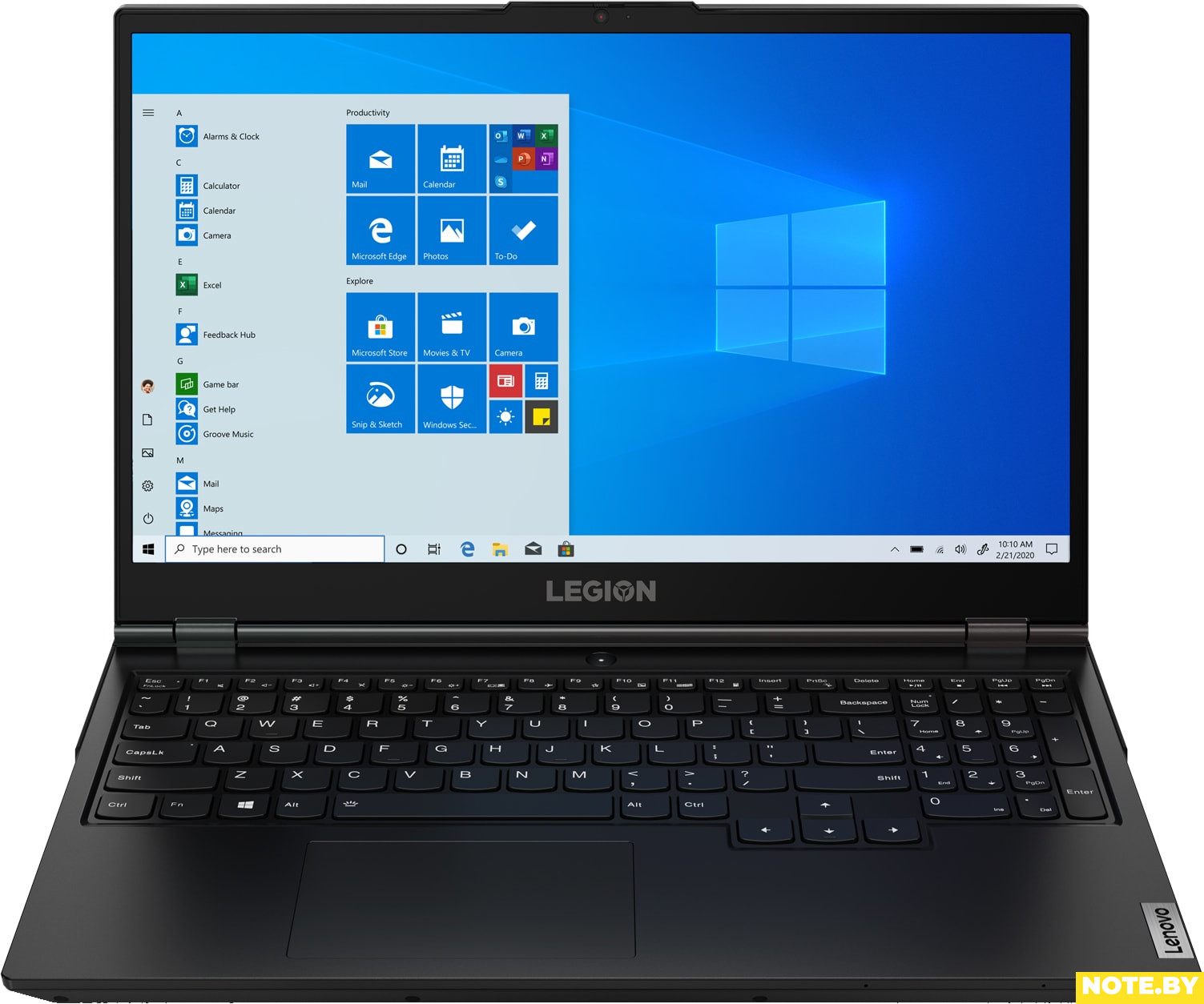 Игровой ноутбук Lenovo Legion 5 15ARH05H 82B500CPGE