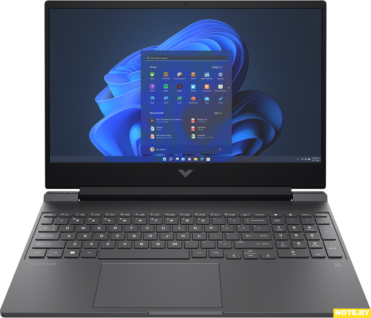 Игровой ноутбук HP Victus 15-fa0129nw 6Y7X3EA