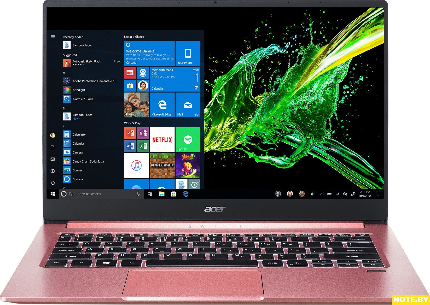 Ноутбук Acer Swift 3 SF314-57-75RP NX.HJMER.001