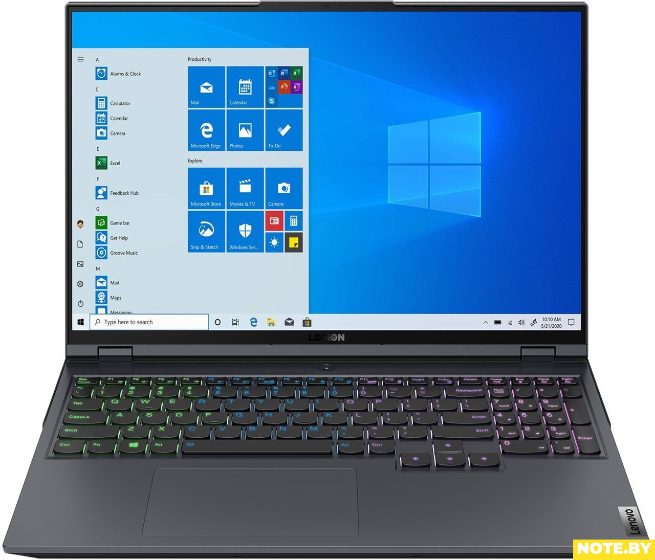 Игровой ноутбук Lenovo Legion 5 Pro 16ITH6 82JF0005RU