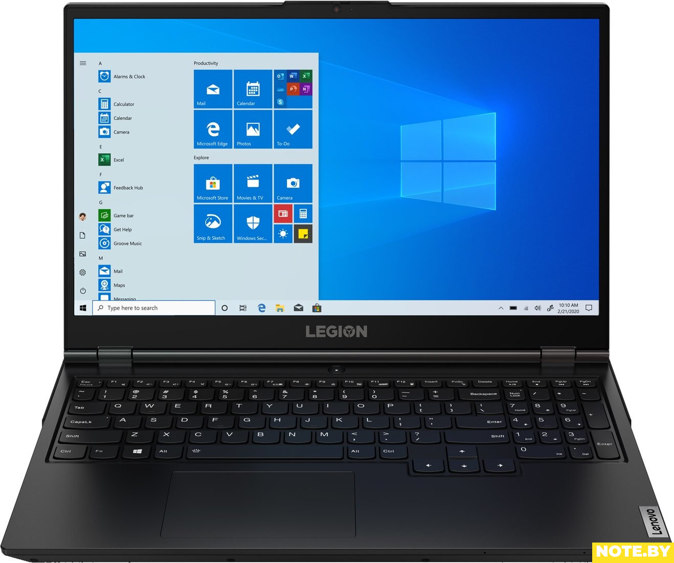 Игровой ноутбук Lenovo Legion 5 15ARH05 82B500CARE