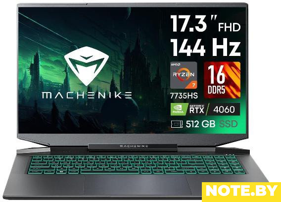 Игровой ноутбук Machenike L17A Star JJ00GH00ERU