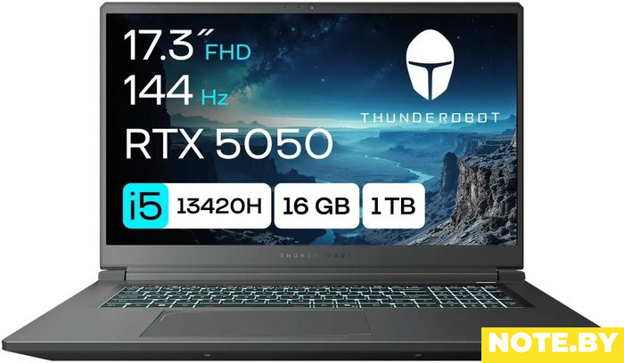 Игровой ноутбук Thunderobot Range 17 G2 Evo JT009E00KRU